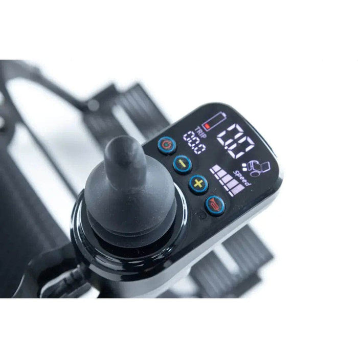 Ezi Fold Carbon Electric Wheelchair - joystick controller