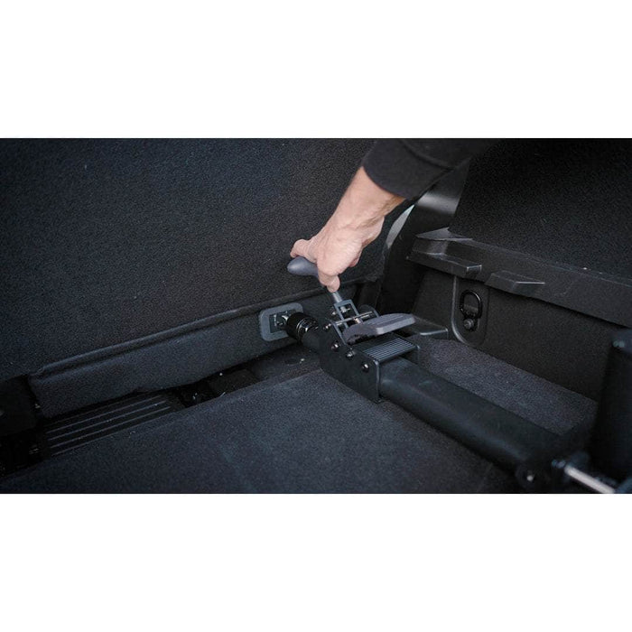 Atlas 4 Wheelchair & Scooter Car Lift - loading a scooter into a car