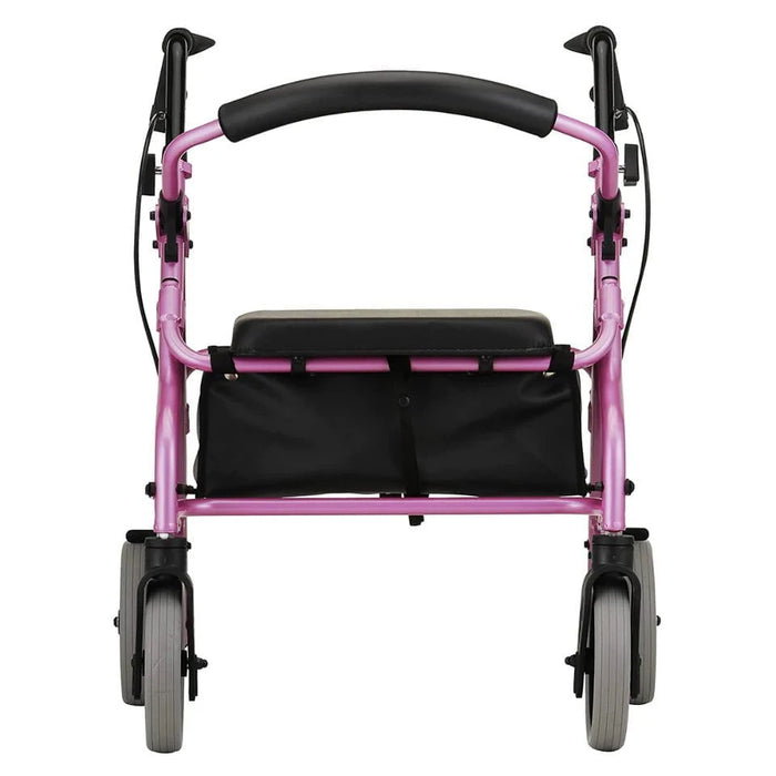 Nova Medical Zoom Series Lightweight Folding Rollators with 8" Wheels