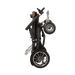 OAS Adventure Pro All-Terrain Electric Wheelchair folded upright