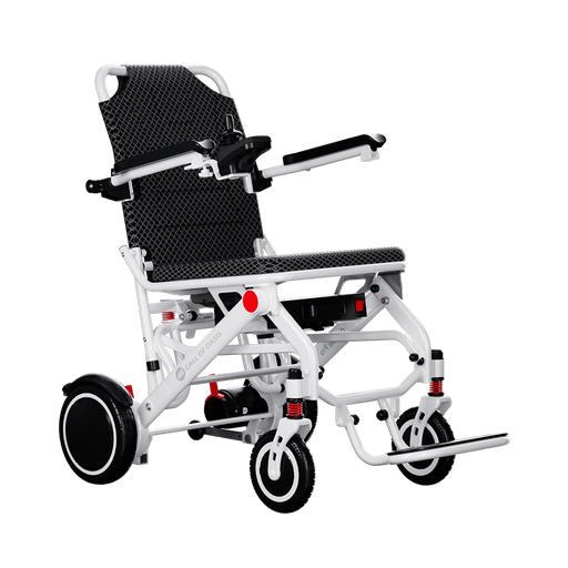 OAS Air Pro Electric Wheelchair - Ivory