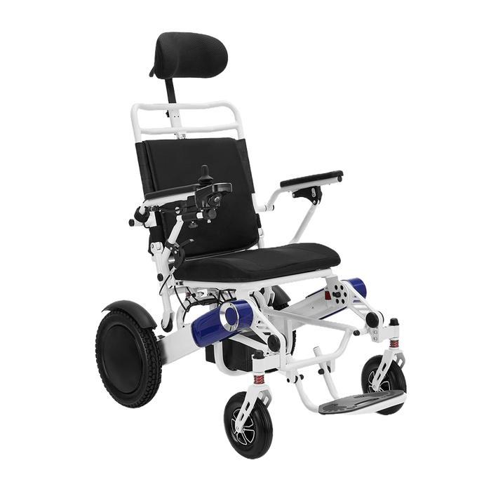 OAS Cruise Pro Reclining Electric Wheelchair - Ivory