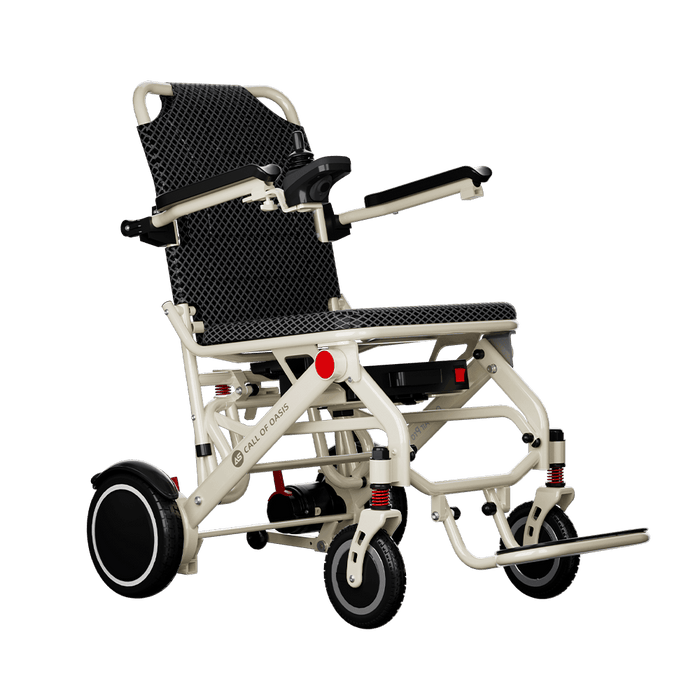 OAS Air Pro Electric Wheelchair - Latte