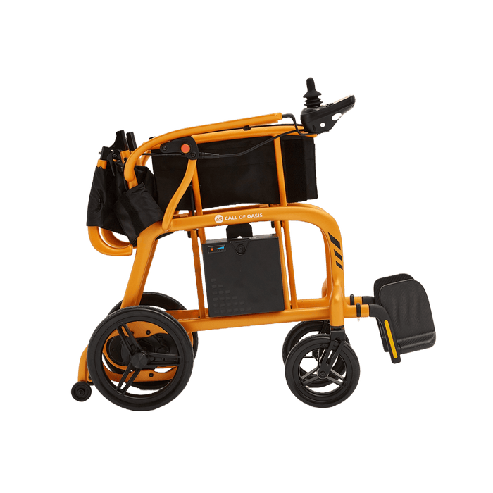 OAS Air Carbon Electric Wheelchair folded