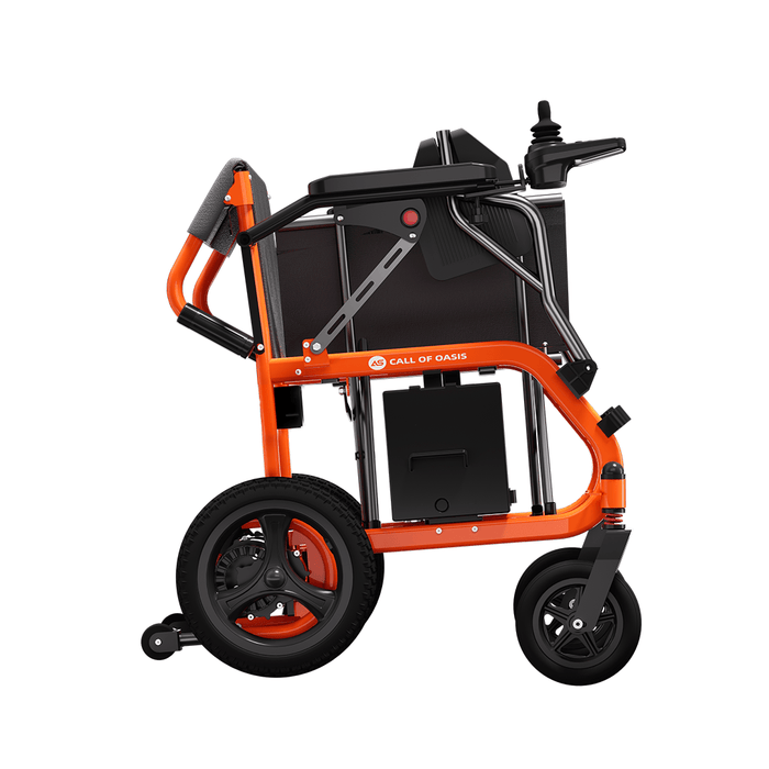 OAS Air Ultra Electric Wheelchair - lightweight folding design