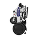 OAS Cruise Pro Reclining Electric Wheelchair folded