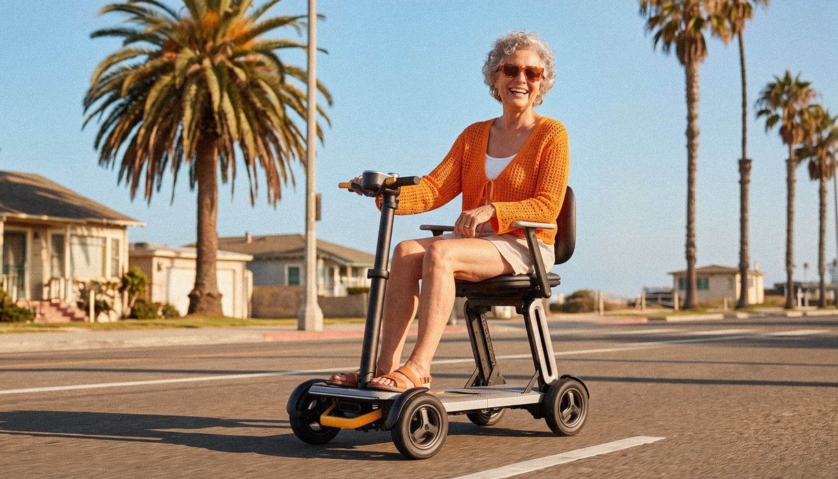Paiseec L5 mobility scooter lifestyle