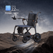 PAISEEC Q5 Carbon Fiber Electric Wheelchair – 22 lb lightweight frame