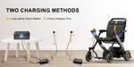 PAISEEC W1 2-in-1 Electric Wheelchair – folded dimensions