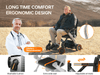 PAISEEC W1 2-in-1 Electric Wheelchair – storage basket and pouch