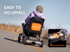 PAISEEC W1 2-in-1 Electric Wheelchair – 400W motor uphill