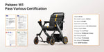 PAISEEC W1 2-in-1 Electric Wheelchair – in use outdoors