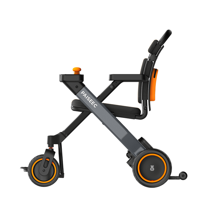 PAISEEC W1 2-in-1 Electric Wheelchair – removable basket