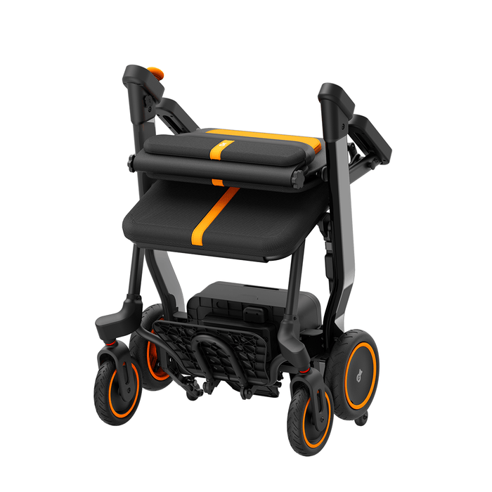 PAISEEC W1 2-in-1 Electric Wheelchair – red color option