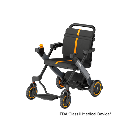 PAISEEC W1 2-in-1 Electric Wheelchair – front view