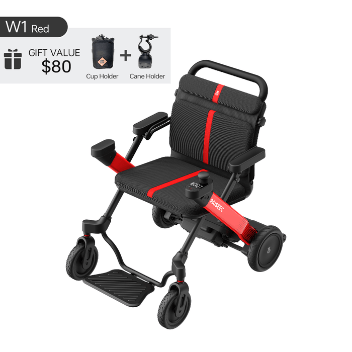 Paiseec 2-in-1 Electric Wheelchair W1