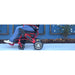 PathwayMobilityGeoCruiserEliteEXFoldablePowerWheelchairColorRedSideView