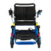 PathwayMobilityGeoCruiserEliteEXFoldablePowerWheelchairColorBlueFrontView