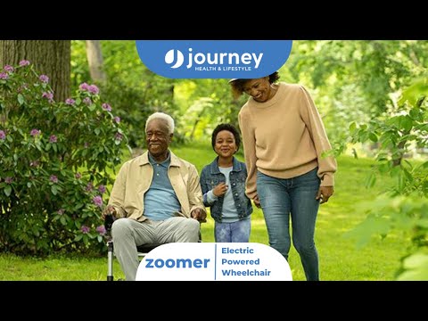 Journey Zoomer Mobility Chair outside with family Video