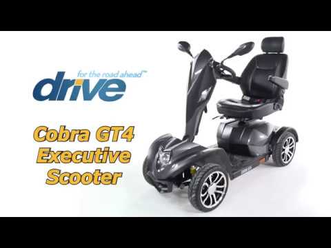 Cobra GT4 4 Wheel Scooter by Drive Medical Video
