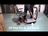 Tzora Classic Lexis Light Foldable Mobility Scooter - Video Easy Disassembly 