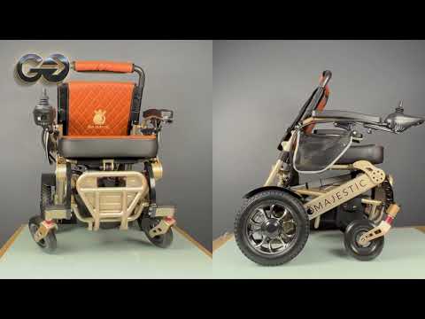 MAJESTIC IQ-7000 Auto Folding Remote Controlled Electric Wheelchair - Video 2