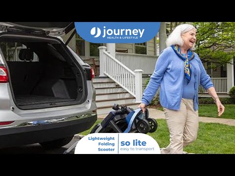 So Lite™ Lightweight Folding Scooter is easy to transport Video