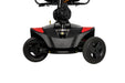 Pride Go Go Elite Traveller 2 Platinum scooter front close-up in red