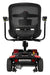 Pride Go Go Elite Traveller 2 Platinum scooter rear view in red
