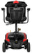Pride Go Go Elite Traveller 2 Platinum scooter front view in red