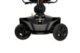 Pride Go Go Elite Traveller 2 Platinum scooter front close-up in black