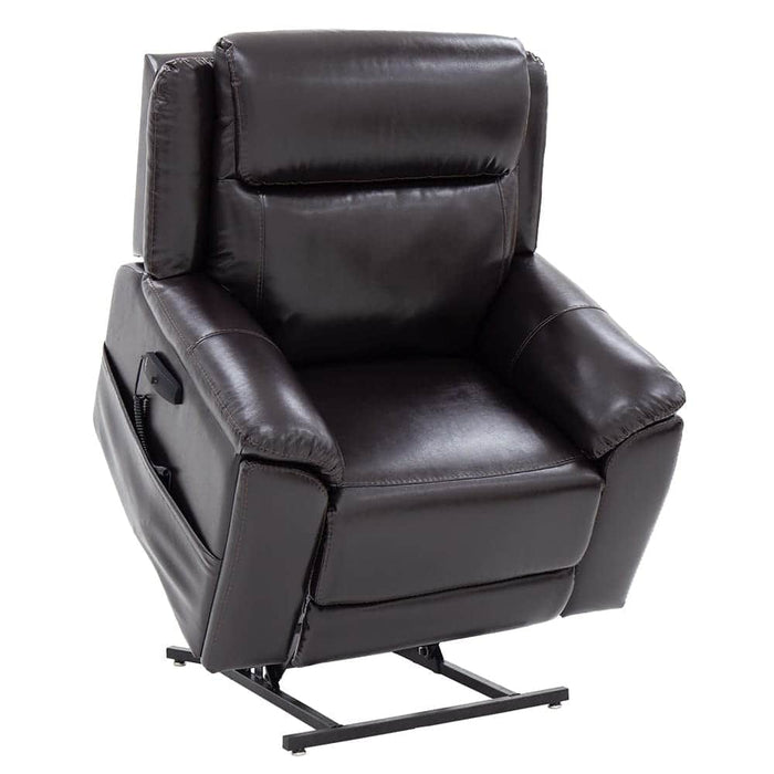 Pride Sitting Pretty Evolution Power Lift Chair Recliner LC-435 Arm Chairs, Recliners & Sleeper Chairs Pride Mobility Small - User Height: 5'3" and Below Chestnut - 100% Polyurethane (Sta-Kleen Fabrics)