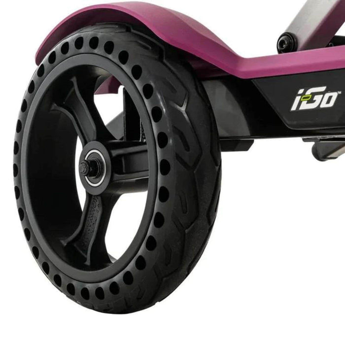 I-Go Scooter Color Pink Plum Wheel