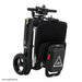 I Go Electric Scooter Color Black Side View Folded
