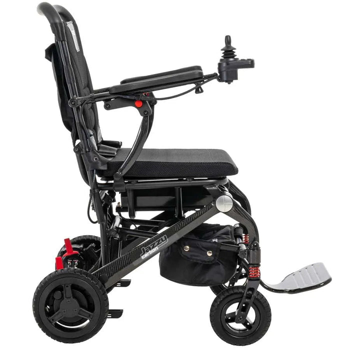 Pride Jazzy Carbon Travel Lite Folding Power Chair