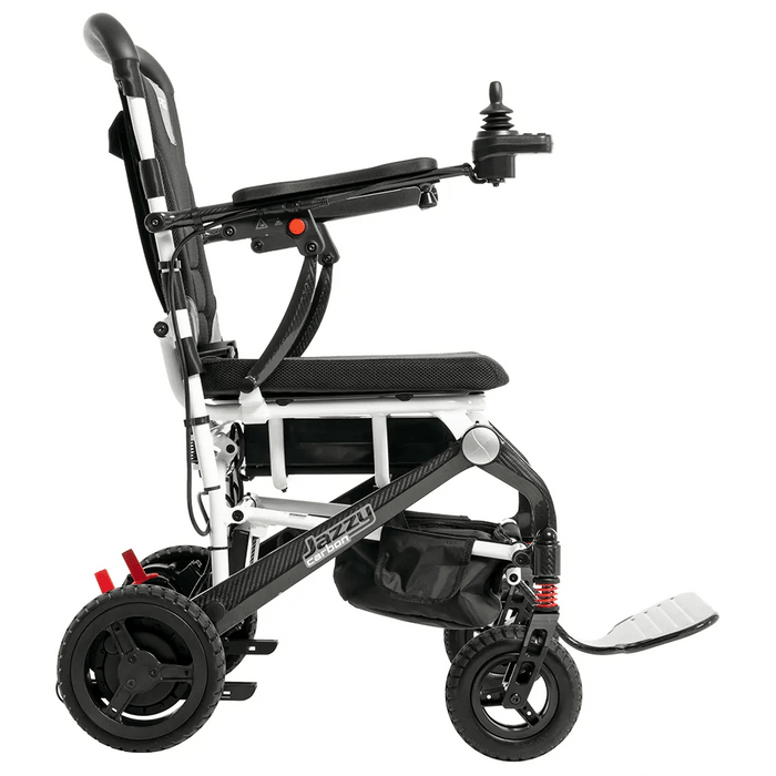 Pride Jazzy Carbon Travel Lite Folding Power Chair