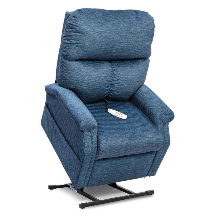 Pride LC 250 Lift Chair Color Pacific Blue Front View