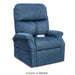 Pride LC 250 Lift Chair Color Pacific Blue Front View 