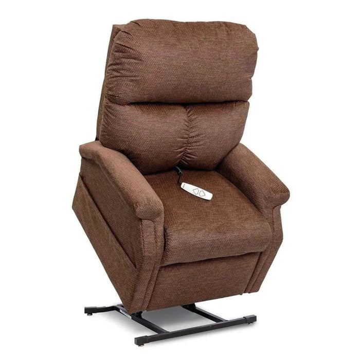 Pride LC 250 Lift Chair Color Stone Front Side View