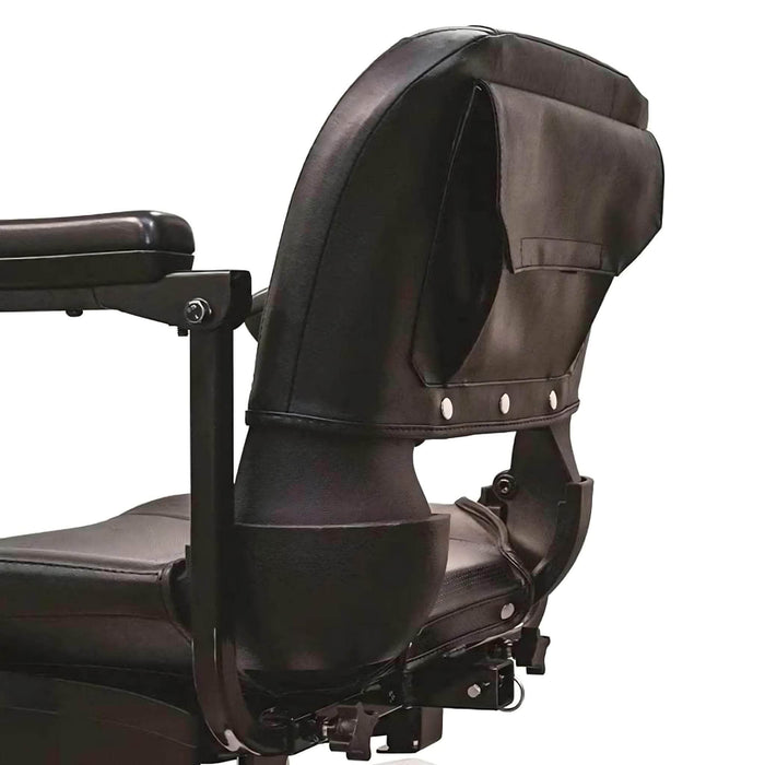 PrideGoGoSport4WheelMobilityScooterBlackBackrestChair