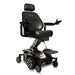 pridejazzyair2powerchairwith40ahbatteriescolorblackfrontrightsideview