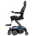 pridejazzyair2powerchairwith40ahbatteriescolorblueleftsideview