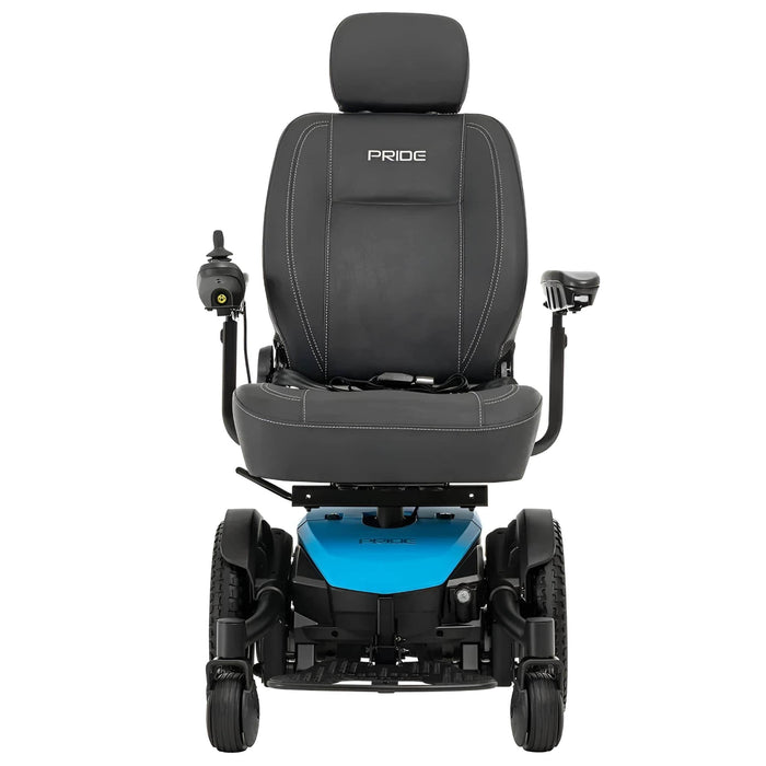 jazzyevo613powerwheelchaircolorbluefrontview