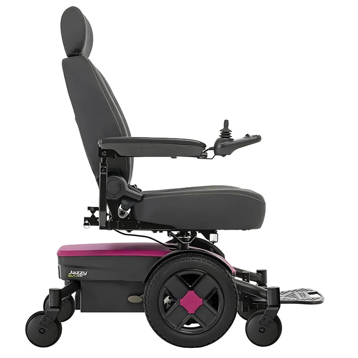 jazzyevo613powerwheelchaircolorpinkrightsideview