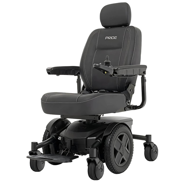 jazzyevo613powerwheelchaircolorblackfrontleftsideview