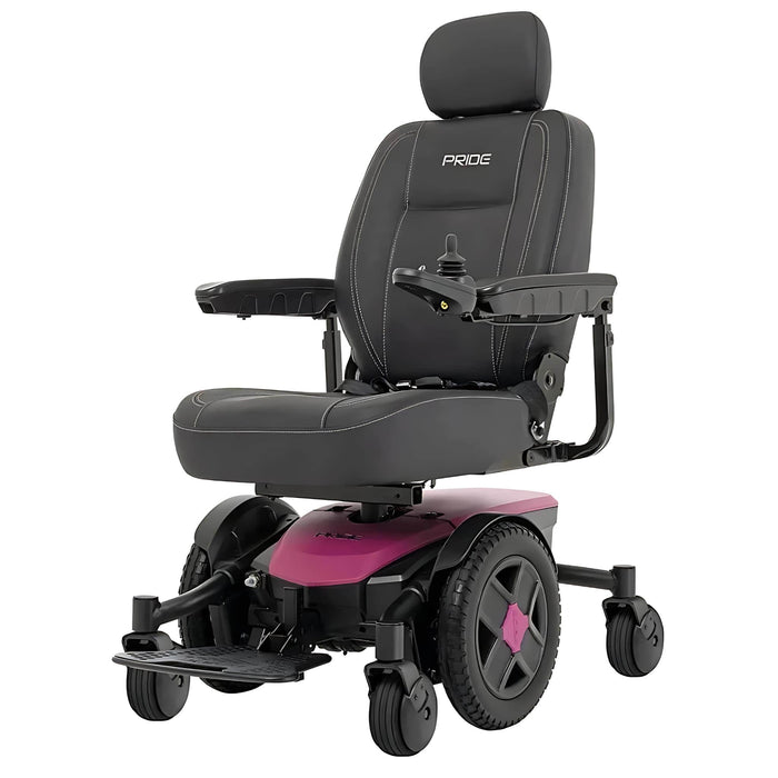 jazzyevo613powerwheelchaircolorpinkfrontleftsideview