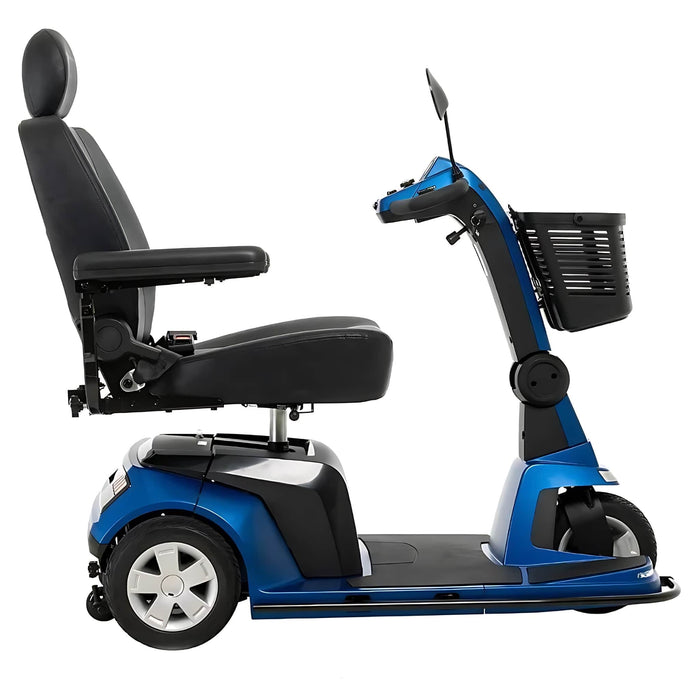 pridemaxima3wheelmobilityscootercolorbluerightsideview