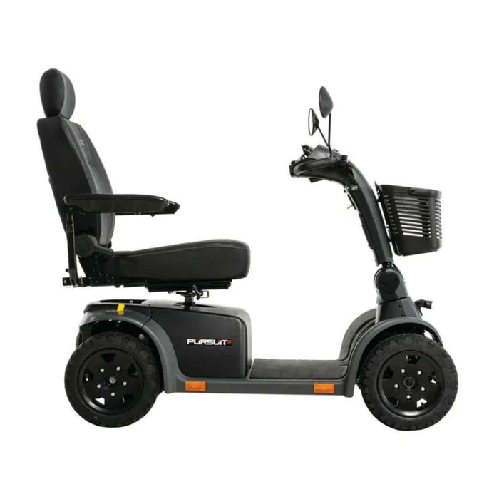 Scooter Pride Pursuit Color Gray Right Side View