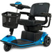 Pride Revo 2.0 3-Wheel Mobility Scooter Blue Front