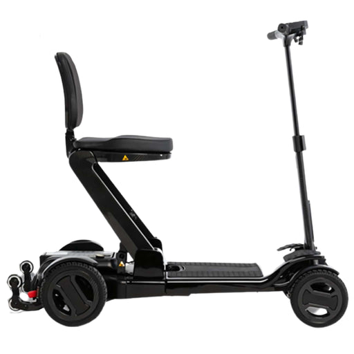 Pride Go Go Carbon Travel Mobility Scooter Side View